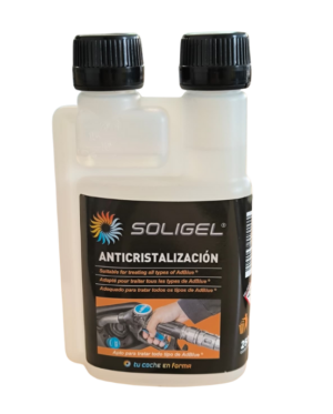 Botella de 250ml del aditivo anti-cristalización para sistemas AdBlue y SCR.