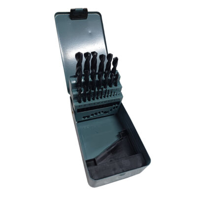 Juego de Brocas Helicoidal HSS 4341 – 25 Piezas | ToolHub