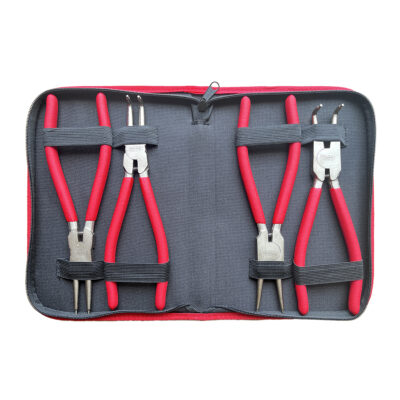 Juego de Alicates Circlip 4 Piezas 250 mm – Punta Larga | ToolHub