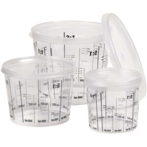 Multi Mix Cup con graduaciones precisas para mezclas exactas
