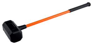 Maza antirrebote profesional Bahco 3625PU-105 de 5.6kg de peso total, con cabeza de Ø105mm y caras de Poliuretano (PU) reemplazables que no marcan, mango de acero con empuñadura antideslizante de Santoprene
