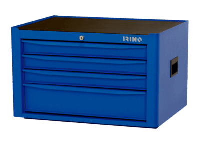 Cofre herramientas – 4 cajones 26″, doble pared, 250kg | Irimo