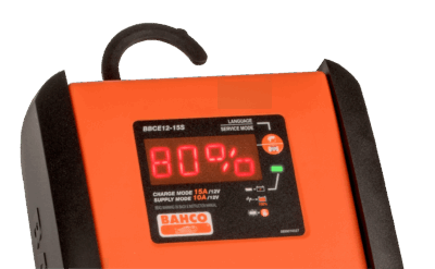 Cargador/Mantenedor – 12V 15A, 8 etapas, modo suministro | Bahco
