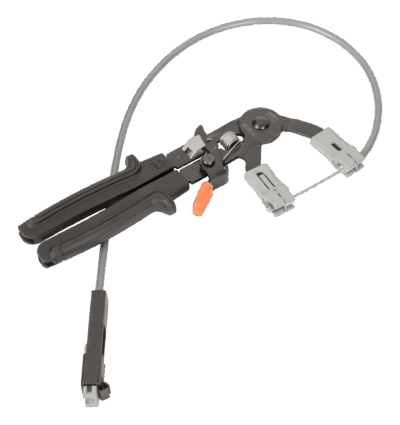 Alicate carraca abrazaderas manguera – Cable 590mm, Ø18-53mm | Bahco