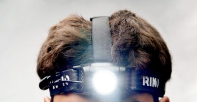 Linterna frontal LED – 400Lm, zoom, recargable | Irimo
