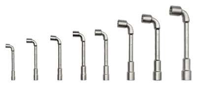 Juego 8 llaves tubo L – 8-22mm, 6×12 caras, estuche | Irimo