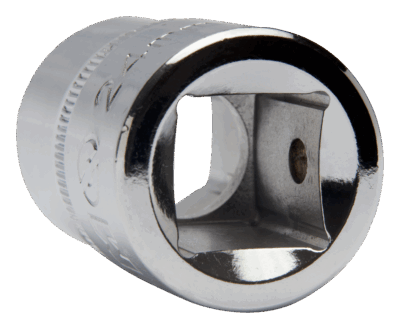 Juego 10 vasos 1/2″ – 10-24mm, rail metálico, Cr-V | Irimo