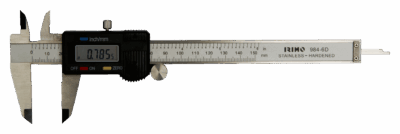 Calibre digital – 150mm/6″, Acero Inox, Precisión ±0.03mm | Irimo
