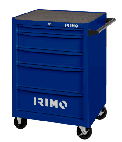Carro herramientas – 5 cajones 26″, 400kg, ruedas c/freno | Irimo