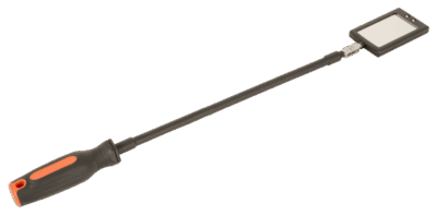 Espejo inspección – LED, Cable Semirrígido 550mm, Pivotante | Bahco