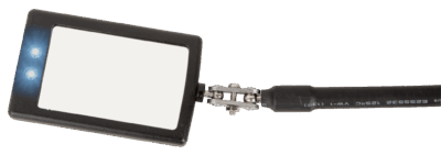 Espejo inspección – LED, Cable Semirrígido 550mm, Pivotante | Bahco