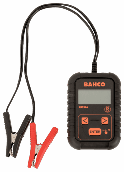 Comprobador baterías digital – 12/24V, preciso | Bahco