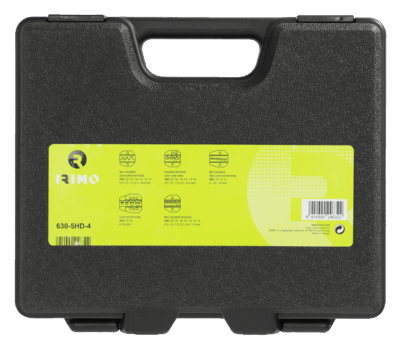 Alicate engastar – Kit 5 mordazas, MC4, carraca | Irimo