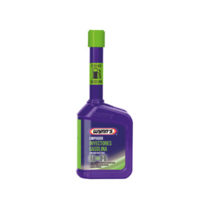 Botella de 325ml del aditivo Limpiador de Inyectores de Gasolina de la marca Wynn's.