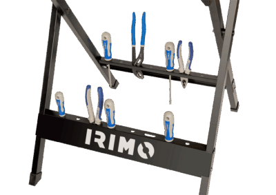 Banco trabajo plegable – Portátil, 160kg, sujeción pro | Irimo