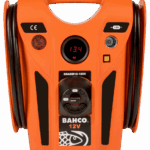 Arrancador de baterías profesional Bahco BBAGM12-1200 de 12V, con una potencia de 1200 Amperios de Arranque (3100 Amperios de Pico), batería interna AGM de 25Ah, cables de cobre de 25mm² y múltiples funciones de seguridad avanzadas