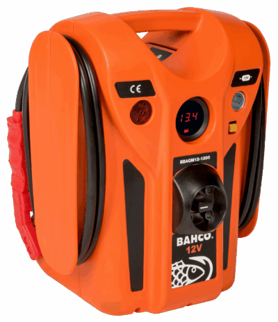 Arrancador baterías 12V – 1200CA/3100PA, AGM 25Ah | Bahco