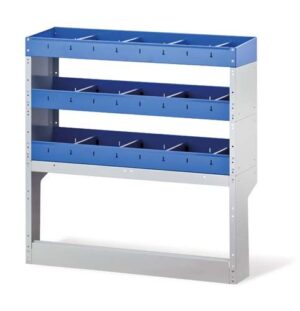 Organizador para furgoneta Tecnolam Ti Car 311 de 1 metro de largo con laterales contorneados.