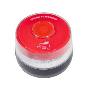 Baliza de emergencia V16 conectada POOL-LINE con certificación DGT IDIADA PC 25030099