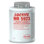 Bote de 117ml del sellador de juntas Loctite MR 5923 con aplicador de brocha.