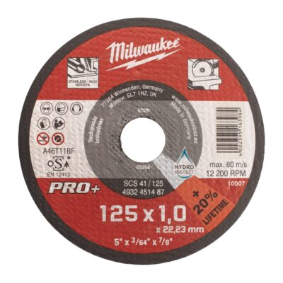 Amoladora M18 ONEFSAG125XPDB – Freno Paleta, ONE-KEY™ | Milwaukee