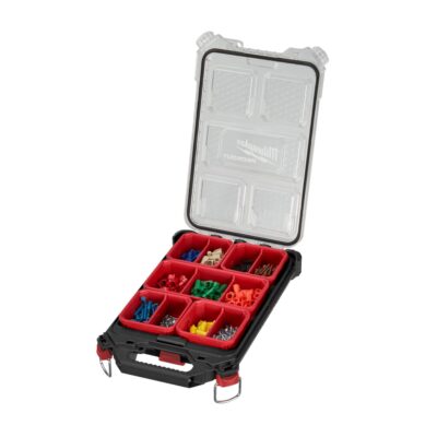 Packout Compact Slim Organiser – Perfil Bajo 64mm, Modular | Milwaukee