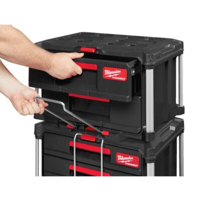 Cajonera PACKOUT™ 2 Cajones – Acceso Apilada | Milwaukee