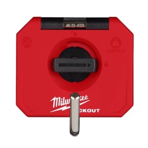 Gancho sencillo Milwaukee PACKOUT para almacenamiento de llaves, tijeras y accesorios de taller.