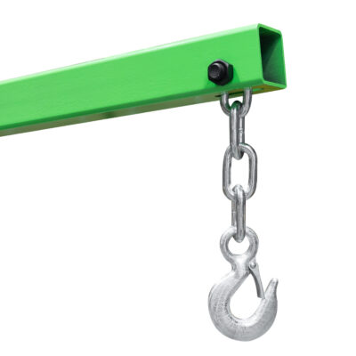 Grúa de 2 Toneladas Plegable – Elevación Ajustable y Ruedas Universales | JBM