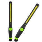 Lámpara de inspección LED recargable de la marca JBM, modelo 53734, con base magnética y articulada.
