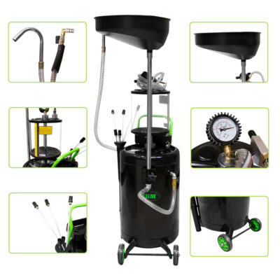 Recogedor de Aceite 90L con Sistema de Aspiración – Taller | JBM