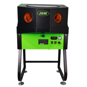 Máquina Limpiadora de Piezas con Termostato JBM en vista frontal.