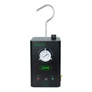 Detector de fugas por humo JBM en vista frontal.
