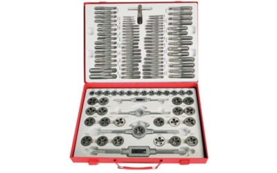 Precisión en Roscado con Juego de Machos y Fileras – 110 Piezas en Maletín | SKC1100ETM | MetalWorks