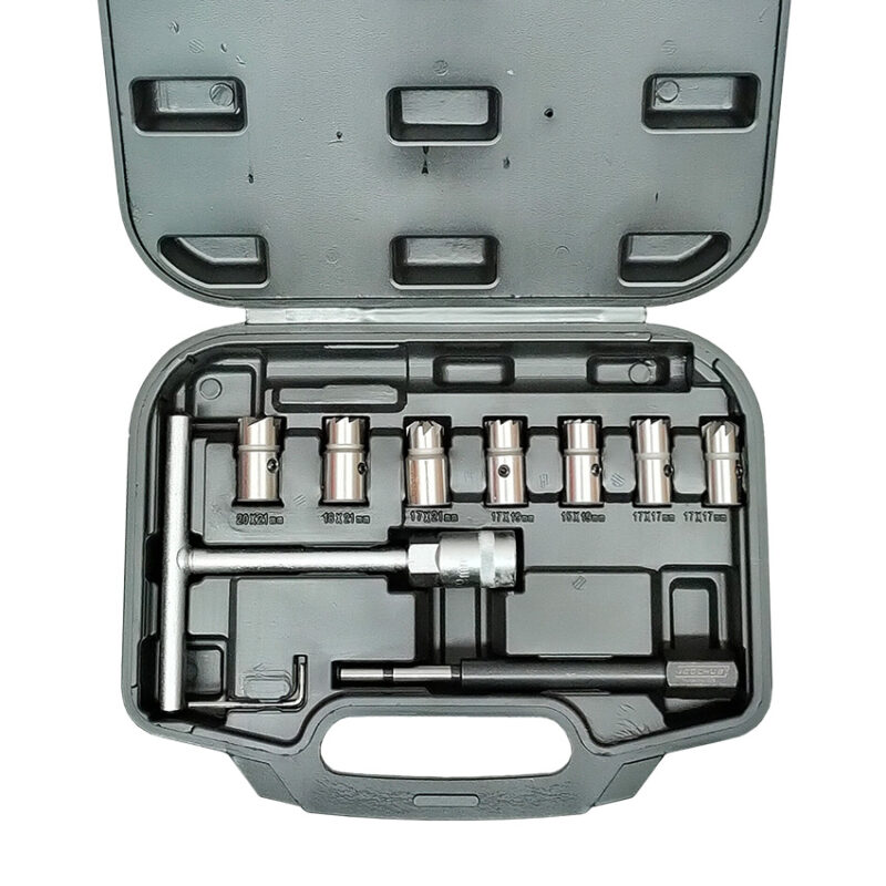 Kit de escariadores para asientos de inyectores diésel