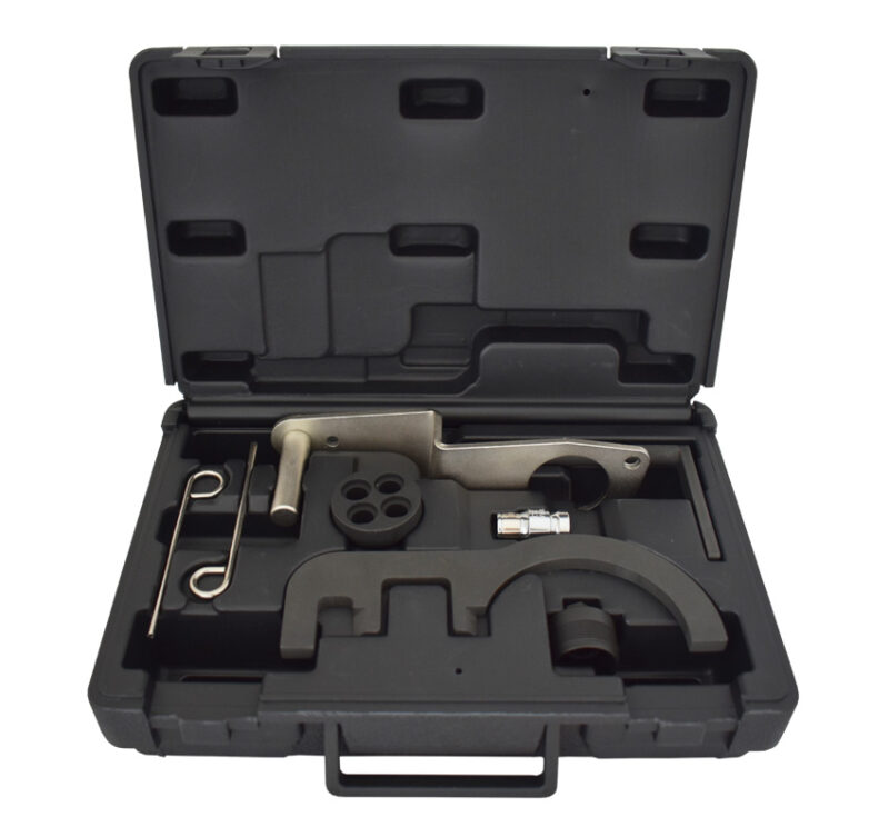 Kit de reglaje para motores BMW N47/N57 con herramientas de precisión