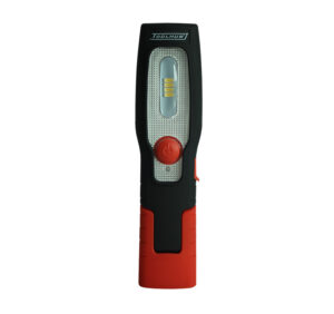 Lámpara portátil LED SMD Toolhub abatible 180 grados con base magnética y gancho.