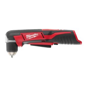 Taladro angular subcompacto M12™ Milwaukee C12 RAD-0, con cabezal de 53mm y portabrocas de 10mm.