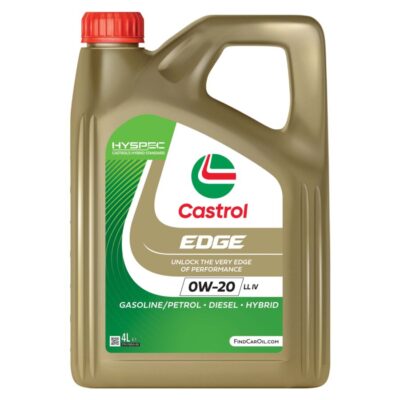 Aceite Castrol EDGE 0W-20 LL IV 4L – Triple Homologación LongLife | Castrol