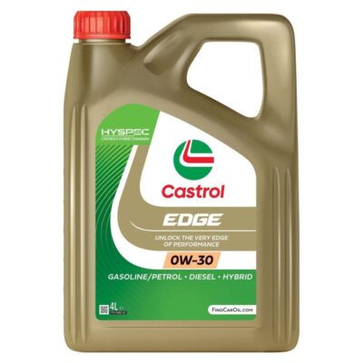 Aceite Castrol EDGE 0W-30 4L – Máxima Versatilidad y Rendimiento | Castrol