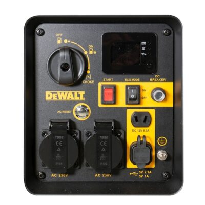 Generador INVERTER Gasolina 3,4kW – Silencioso y de Corriente Estable | DeWALT