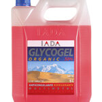 Botella de 5L de refrigerante IADA Glycogel Organic 50% G12/G12+ color verde, protección -37ºC, larga duración para motores.
