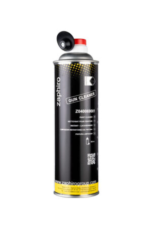 Lata de 500ml del spray limpiador de pistolas Gun Cleaner de la marca Zaphiro.