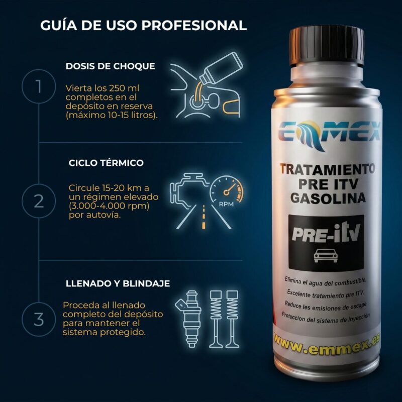 Guia de uso Pre ITV Gasolina EMMEX Guia de uso Pre ITV Gasolina EMMEX