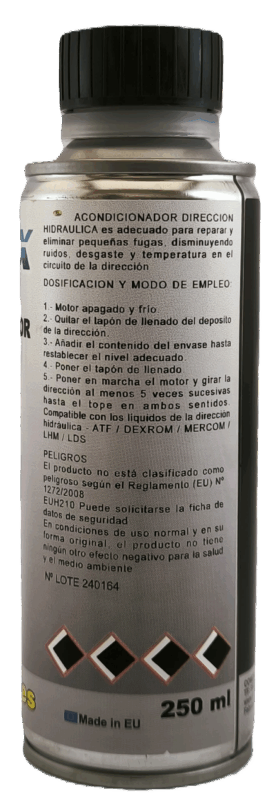 Acondicionador Dirección Hidráulica – 250ml – Repara fugas, reduce ruidos y desgaste | EMMEX