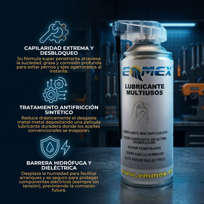 Infografia Lubricante Multiusos EMMEX