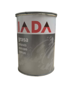 Bote de 1kg de grasa lítica negra KOTE de IADA con bisulfuro de molibdeno.