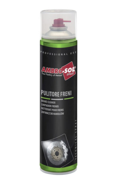 Spray Limpiador de Frenos 500ml – Limpieza rápida y eficiente sin necesidad de enjuague | Ambro-Sol