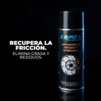 Bote de aerosol de 500ml de limpiador de frenos y embragues EMMEX.