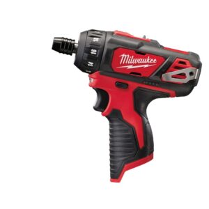 Atornillador subcompacto M12™ Milwaukee M12 BD-0, recepción ¼″ Hex, 175mm de longitud.